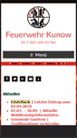 Mobile Screenshot of ffkunow-prignitz.de